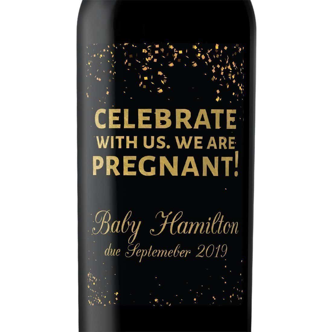 wine bottle stickers
